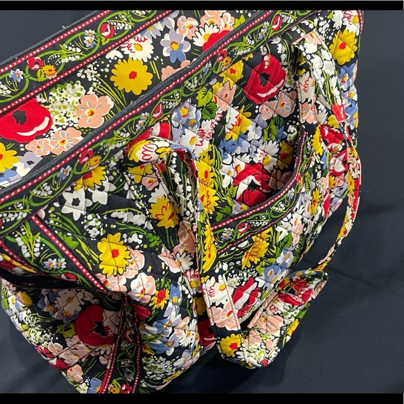Vera Bradley Floral Tote Bag - Satchel - Picture 7 of 12